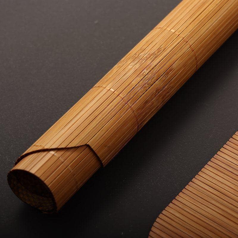 竹のプレイスマット シノワズリ 折敷ランチョンマット バンブー