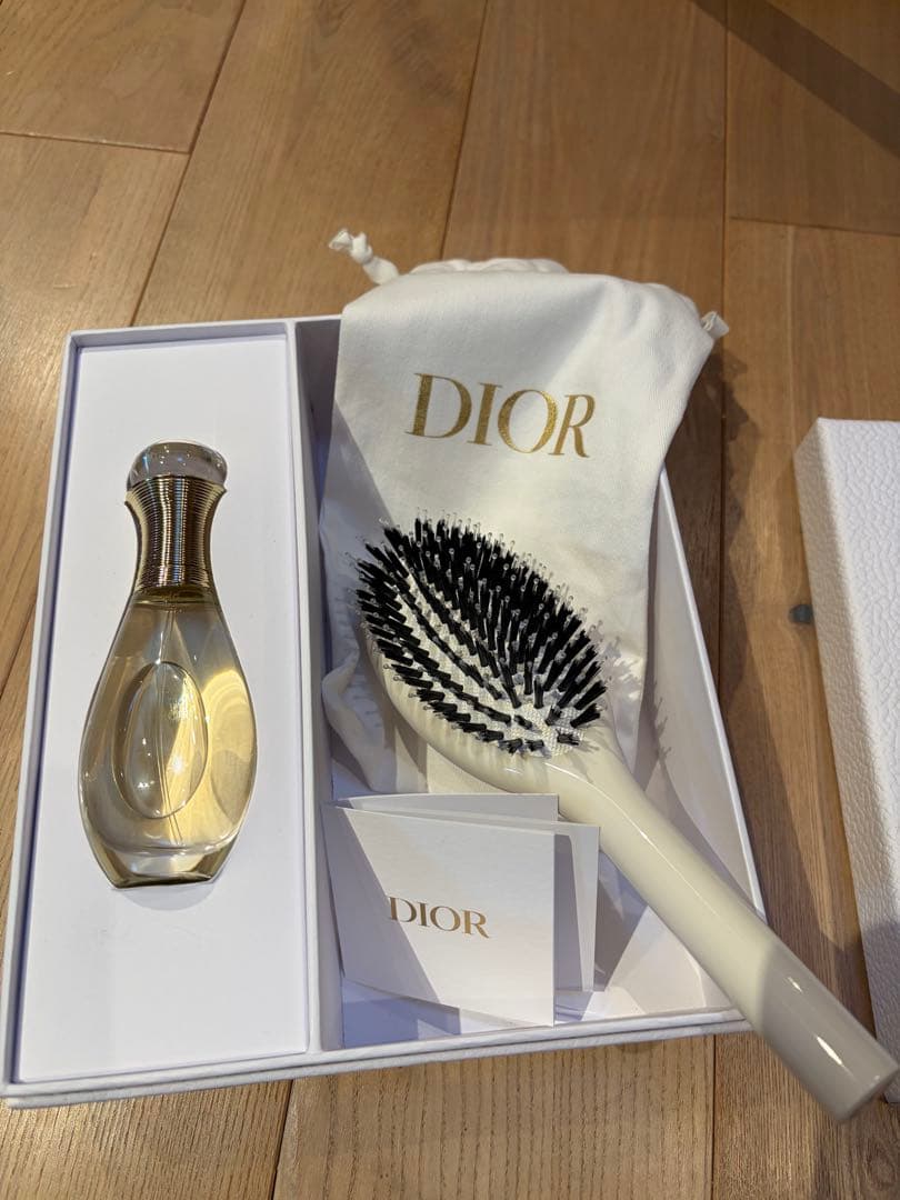 J'adore ヘアミスト40ml + ブラシセット - メルカリ