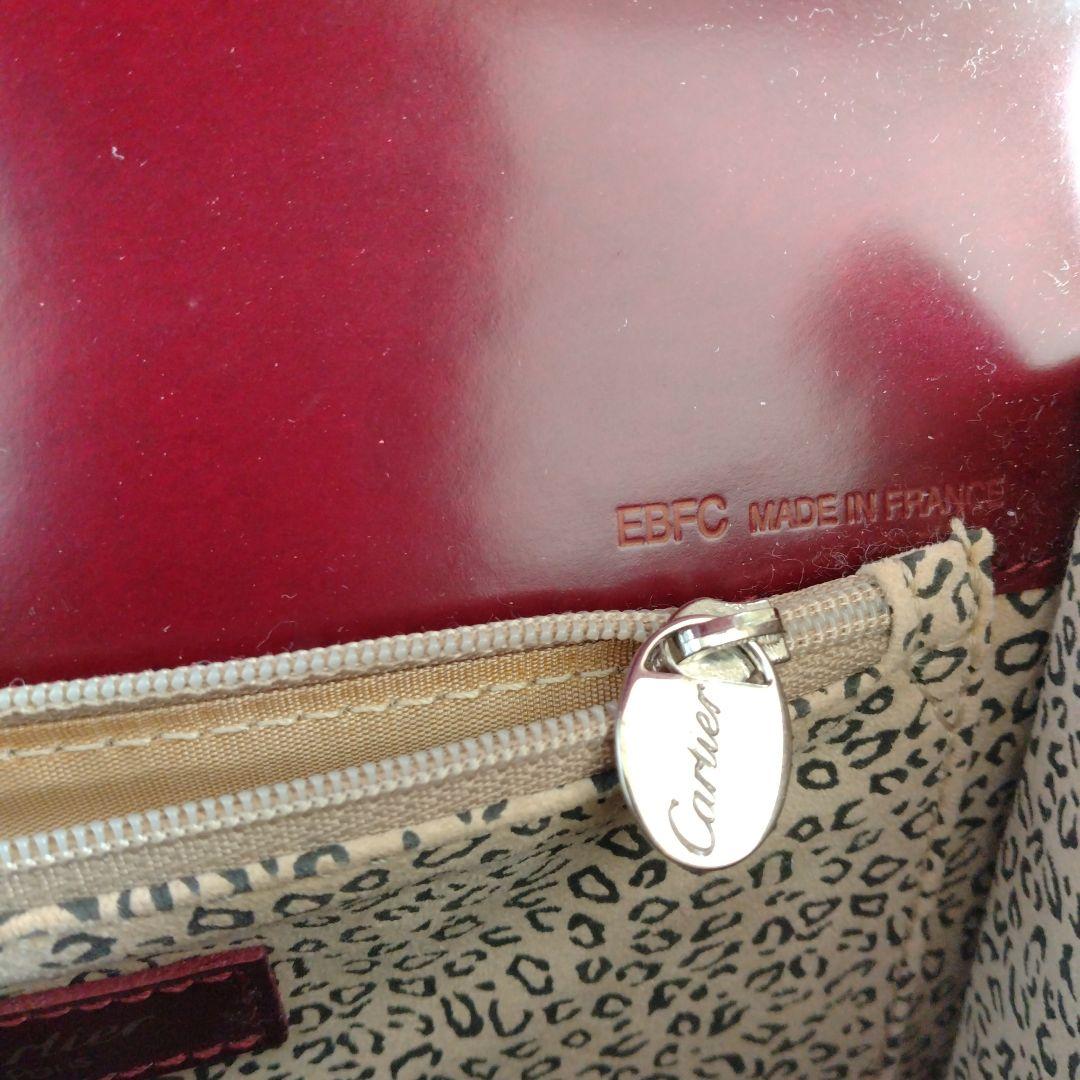 Cartierカルティエ パンテール カーフスキンハンドバッグ2way