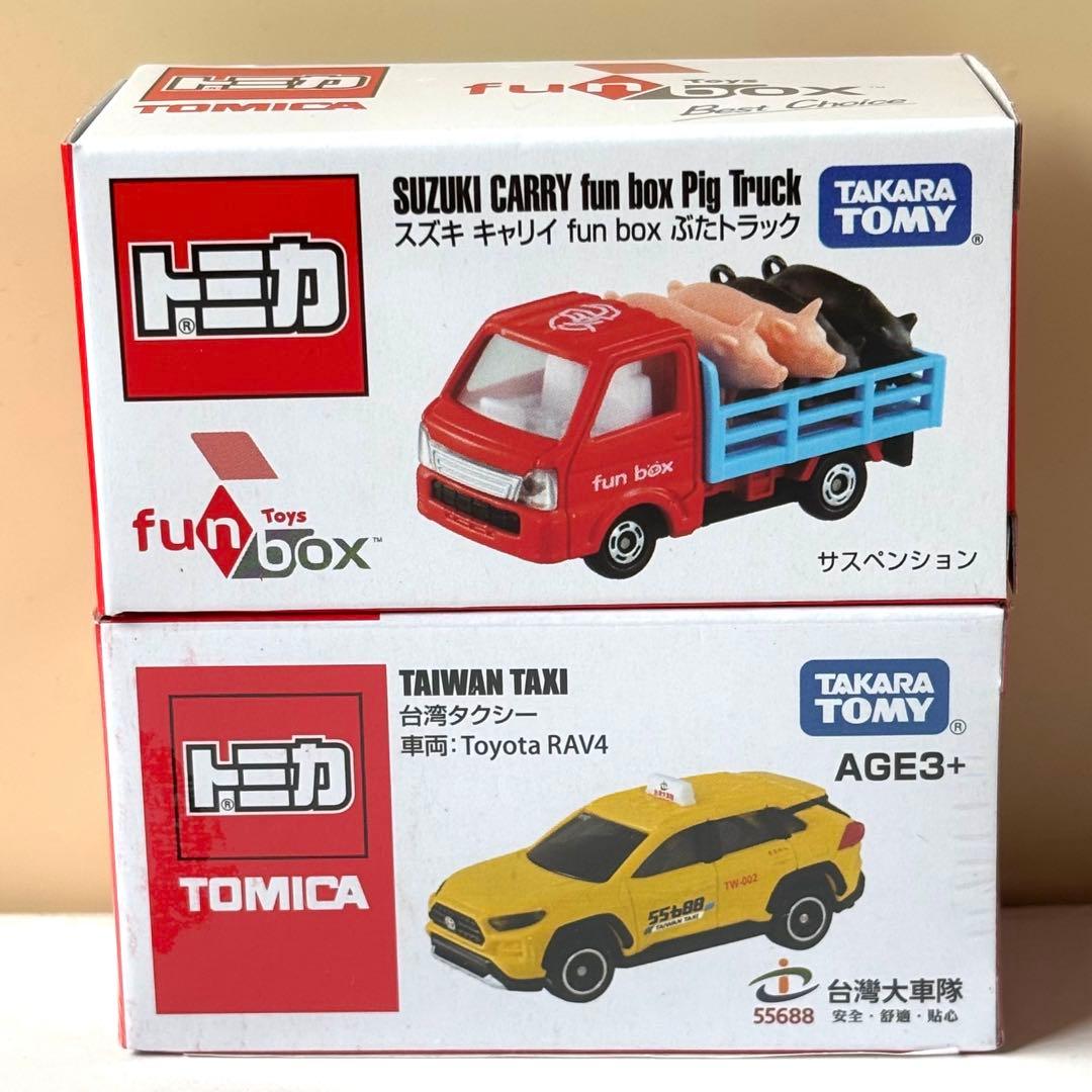 新品 台湾限定 トミカ スズキ ぶたトラック タクシー トヨタ RAV4 トミカ アジア限定 台湾タクシー Toyota RAV4 : アイアイアド
