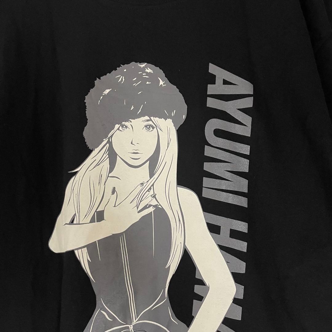 浜崎あゆみ 2025 tour staff Tシャツ MFC ブラック - メルカリ