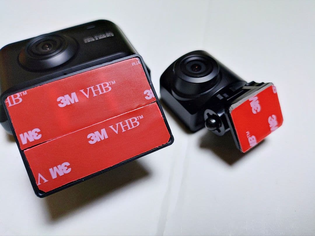 コムテックZDR-016型前後2カメラドライブレコーダー完全作動確認フル