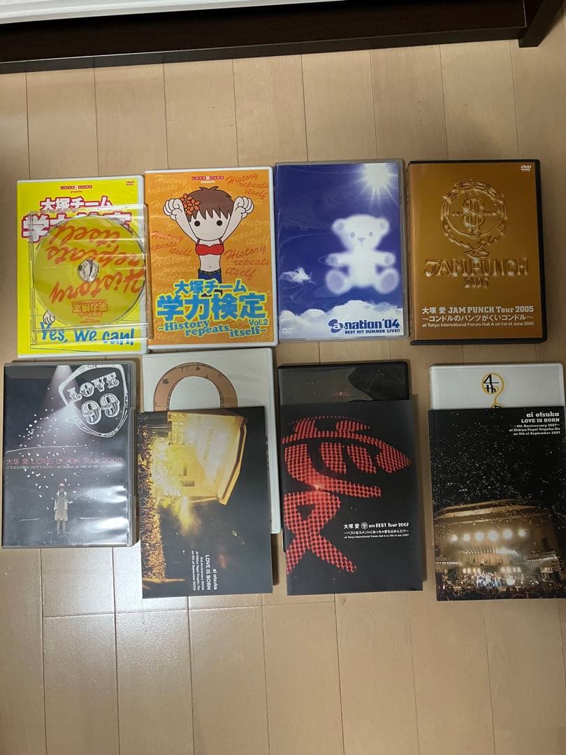 大塚愛　DVD15枚セット　バラ売り不可　最終値下げ