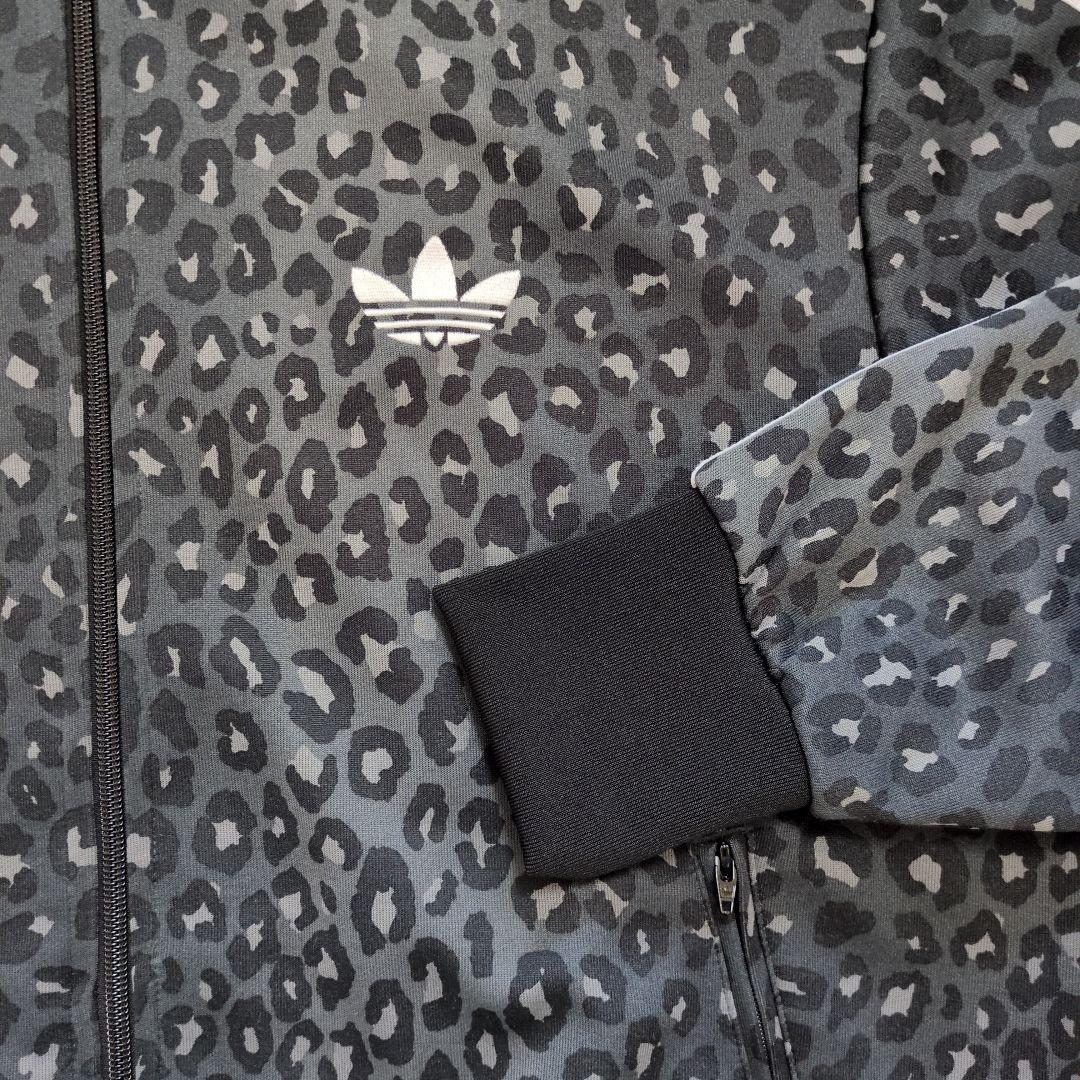 adidas アディダス レオパード 豹柄 ジャージ XL 限定 黒 - メルカリ