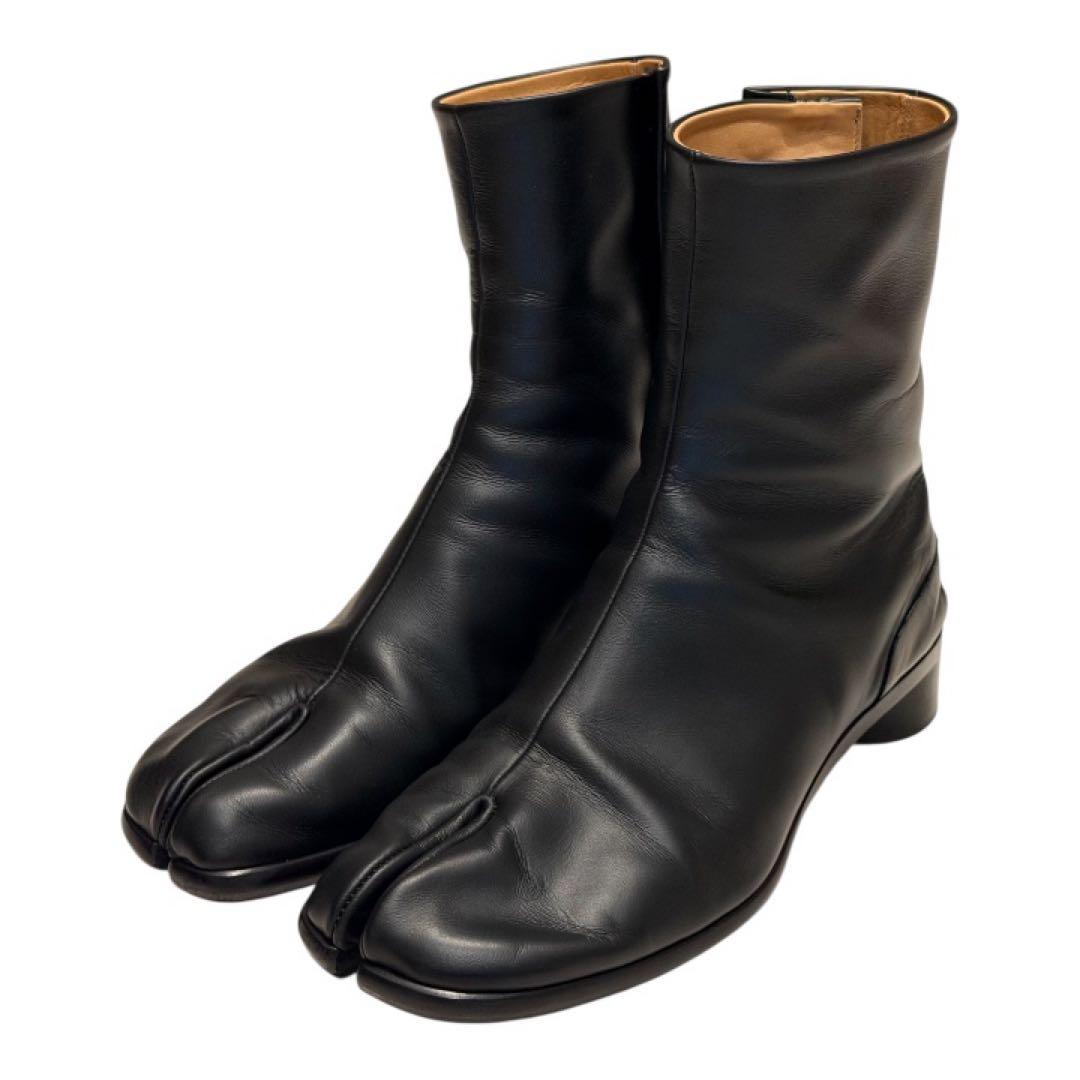メゾンマルジェラ タビ ヒール ブーツ 黒 ブラック 40 足袋 Maison Margiela（メゾンマルジェラ） メゾン マルジェラ ブーツ