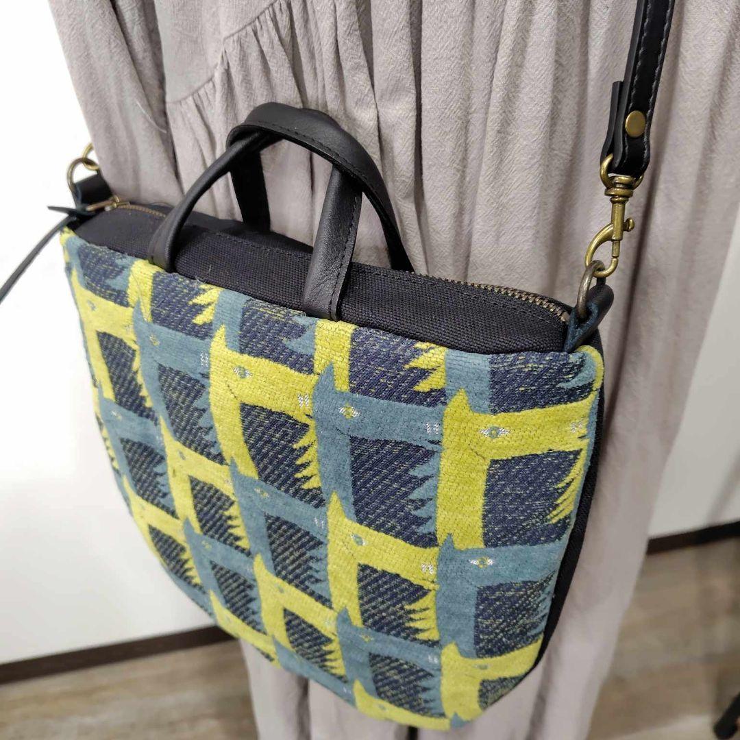 ミナペルホネン/thoroughbredサラブレットネイビー/ロングミニラウンド