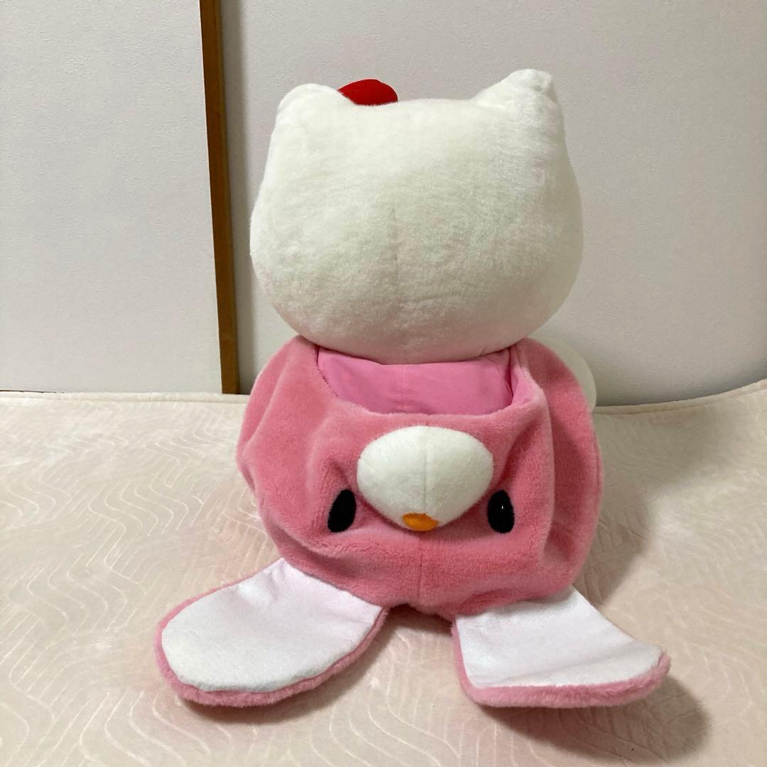 ハローキティ ぬいぐるみ 特大 うさぎ着ぐるみ - メルカリ