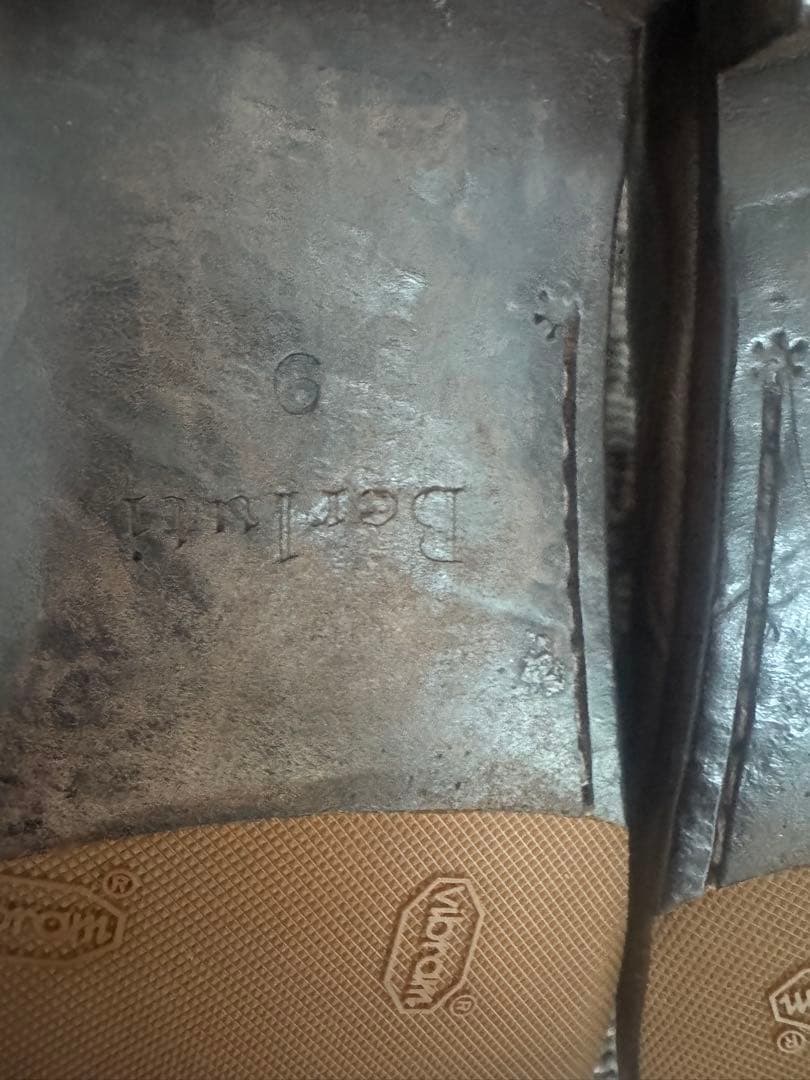 カンガルースキン Bertulli ブラウンレザー ローファー 9