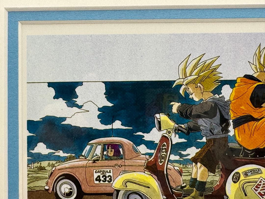 最終オークション❗️】 鳥山明先生 ドラゴンボール リトグラフ サイン