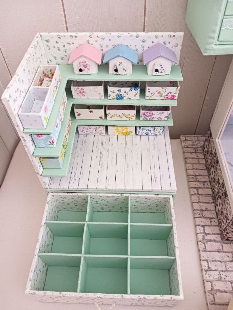 クッキー様＊kyo＊ハンドメイド＊ミニチュア＊Jiji＊飾り棚 - メルカリ