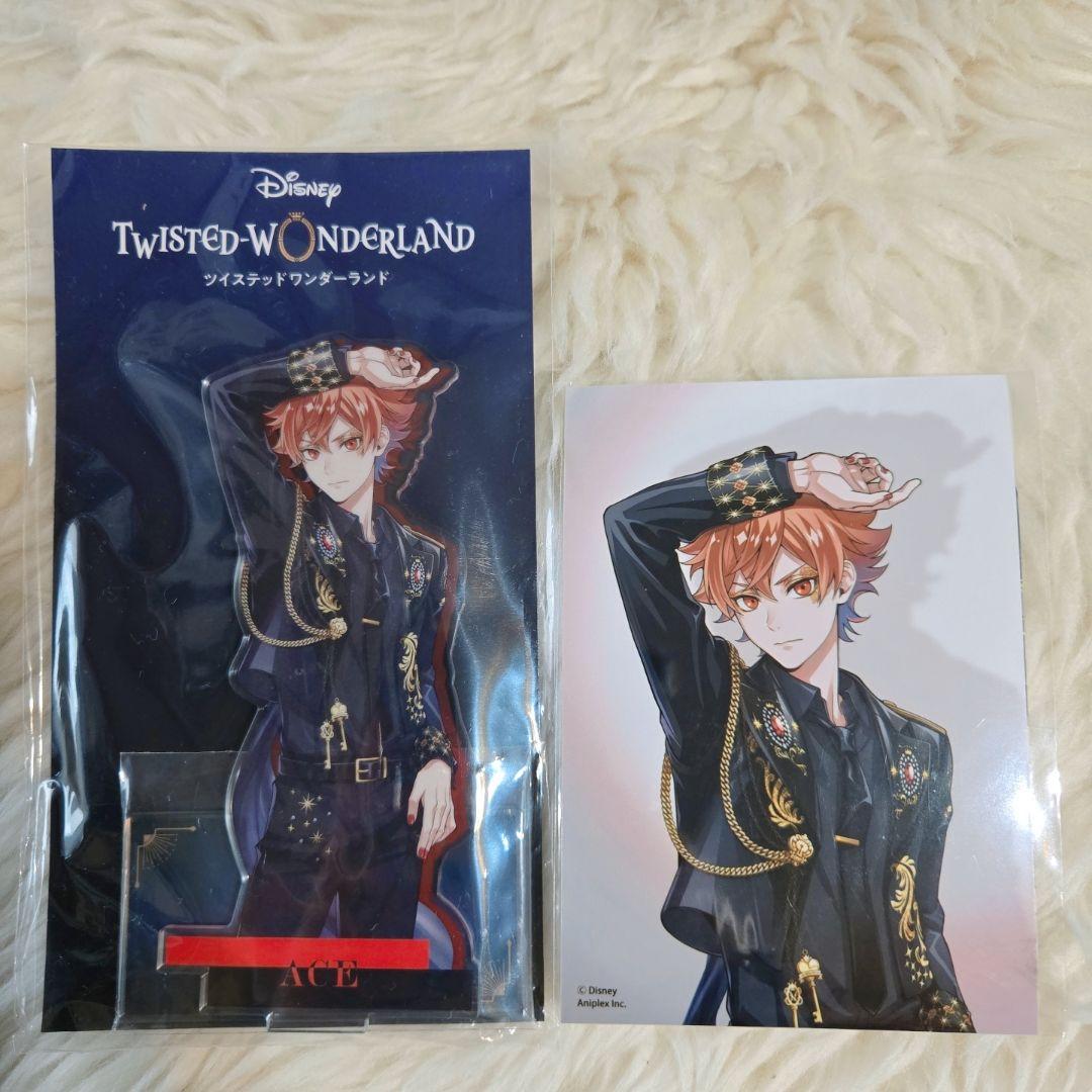 ツイステ 5周年 エース アクスタ&ポートレイト 新品 ブレイジング