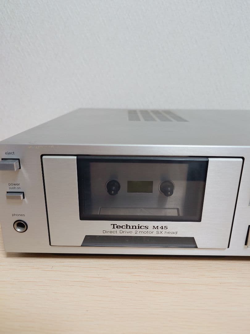 Technics RS-M45 カセットデッキ ジャンク品 - メルカリ