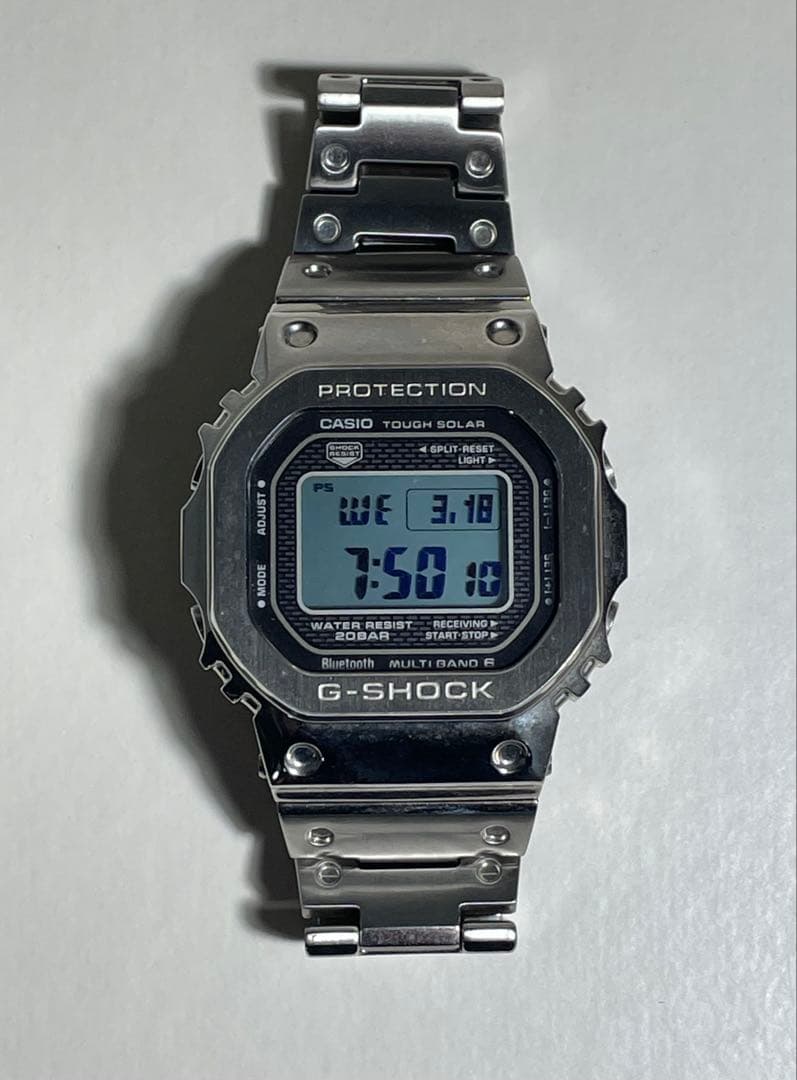 【最終値下】G-SHOCK GMW-B5000D-1JF Gショック】フルメタル / スマートフォンリンク&電波ソーラー / GMW