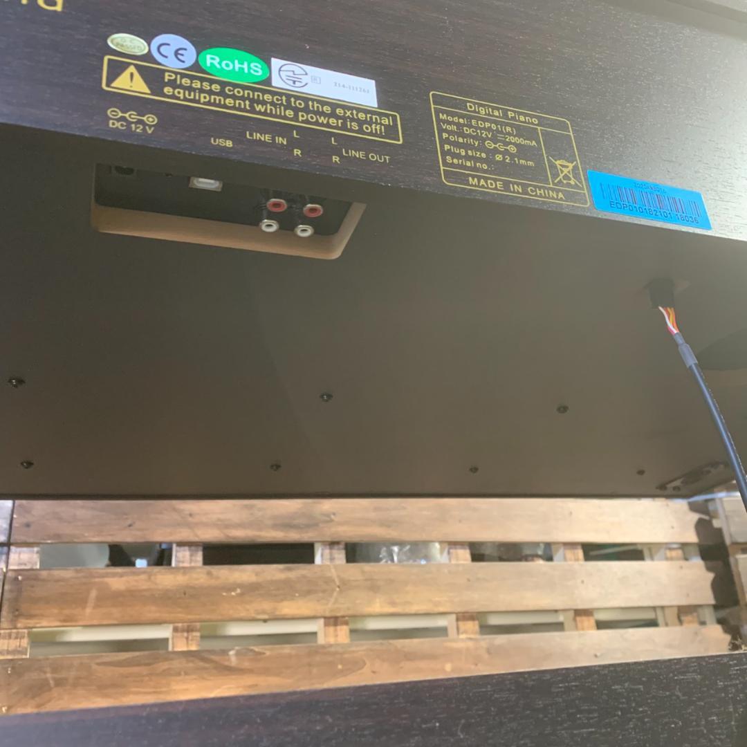 K914 EYS イース 電子ピアノ EDP01R 動作品 椅子付き - メルカリ