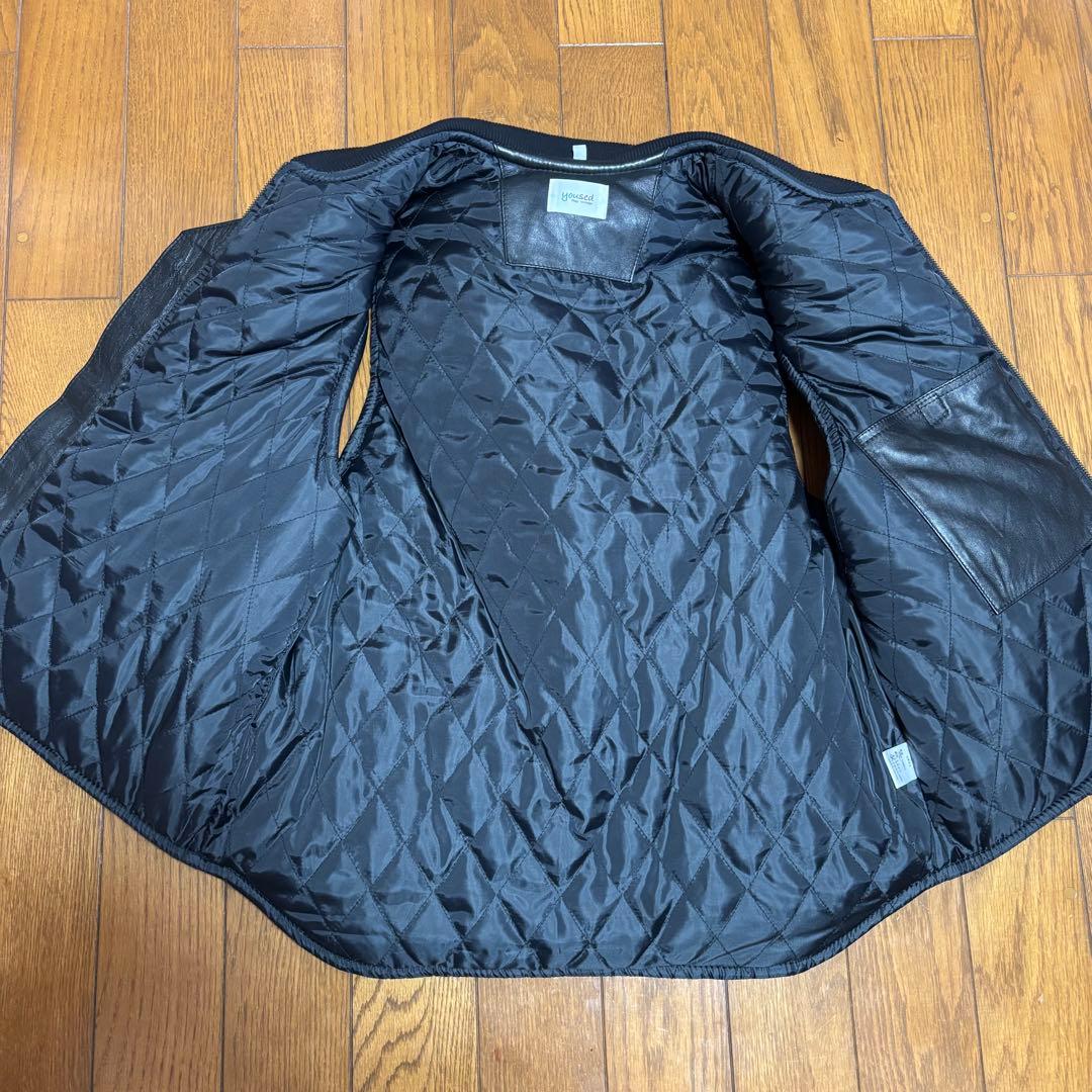 YOUSED リメイクレザーベスト carhartt カーハート ダックベスト