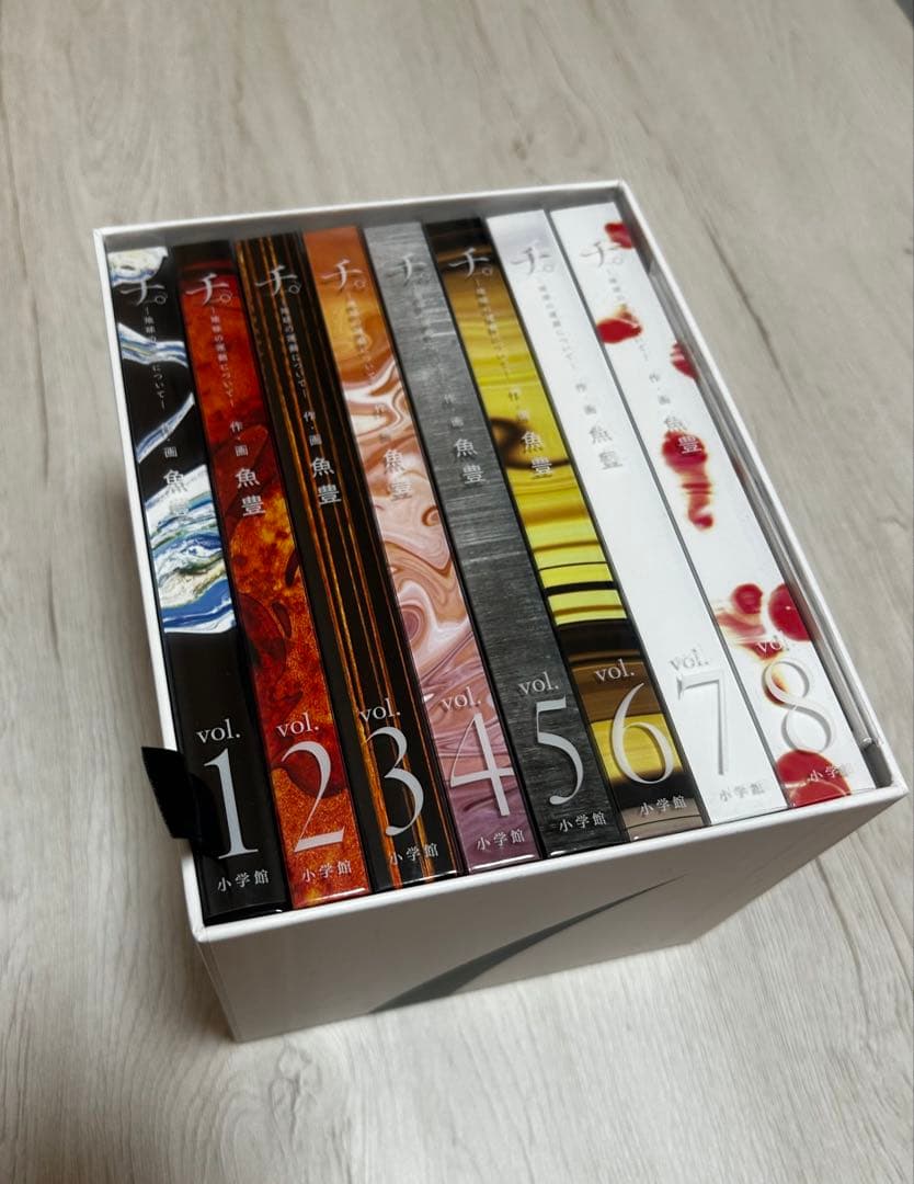 チ。-地球の運動について- 豪華版 BOX セット 全巻 魚豊 ポストカード付き チ。地球の運動について 豪華版 全巻セット（全8巻） | 八文字屋