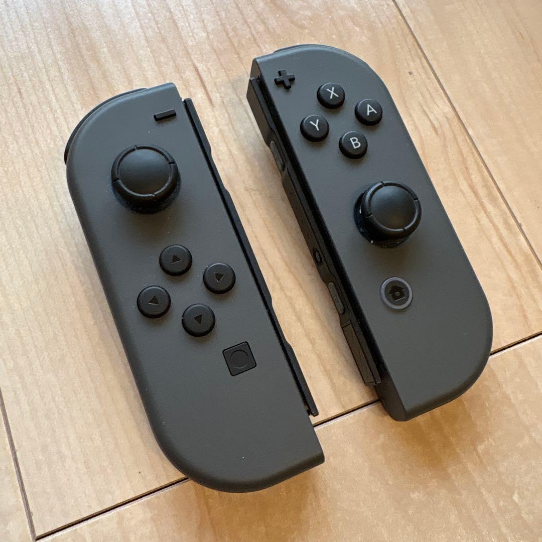 Nintendo Switch 本体 ブラック ジョイコン付き - メルカリ