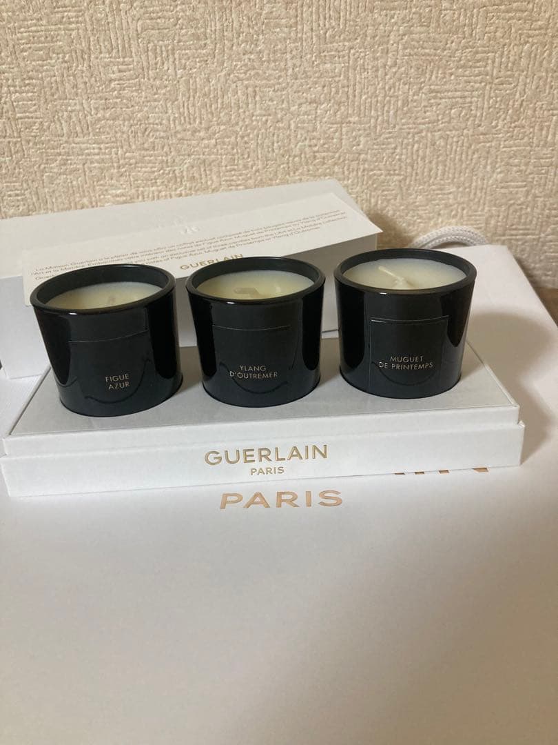 GUERLAIN】 ゲラン オリジナルキャンドルセット