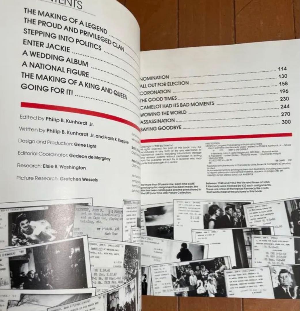 洋書ハードカバー LIFE Kennedy レアシングルレコード付き 洋書ハード