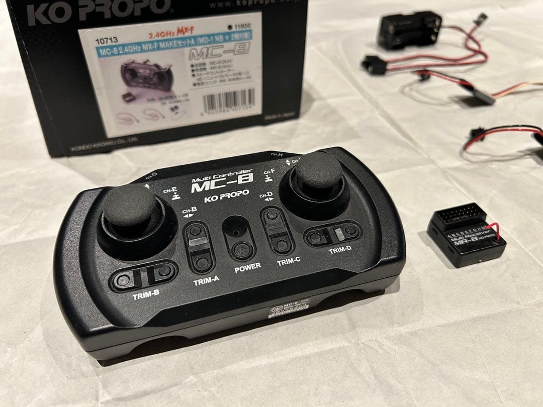 KOプロポ　MC-8 2.4GHz MX-F MAKEセットA