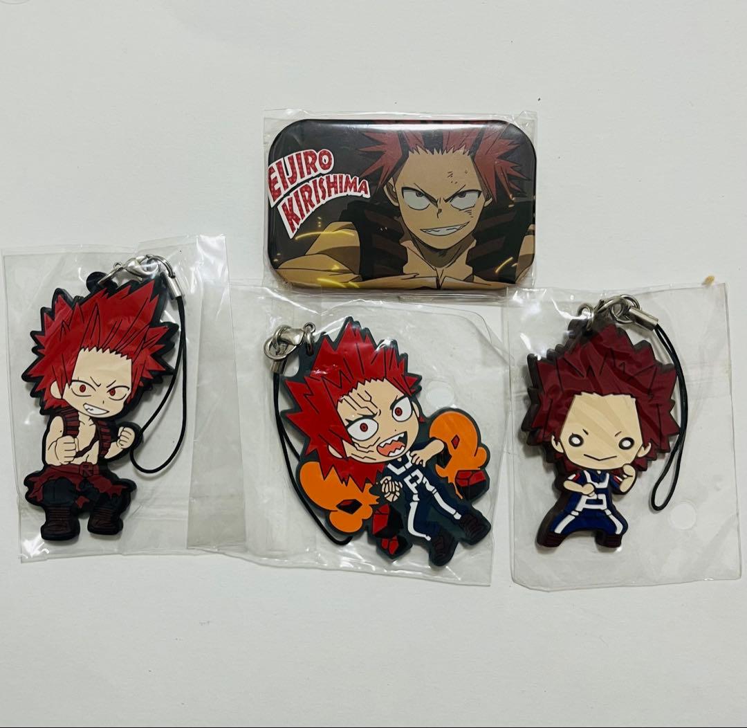 切島 鋭児郎 ラバーストラップ 缶バッジ - メルカリ