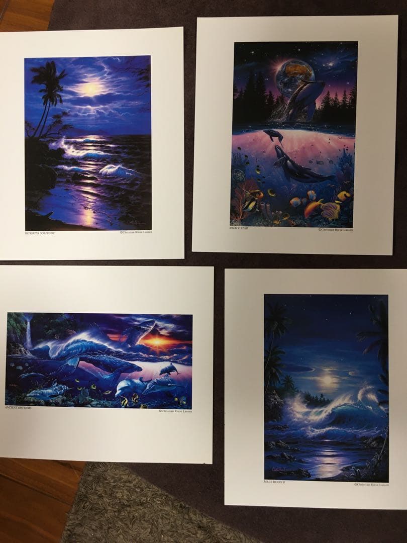 クリスチャン・ラッセン 複製画 - メルカリ