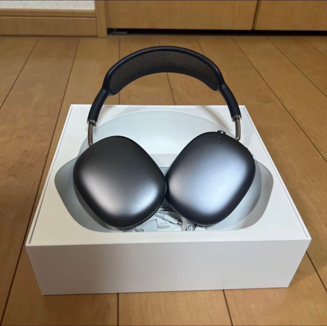 は*さ様 箱付き Apple AirPodsMax AirPods Maxの詐欺、箱と中身で同じシリアル番号なのに、AppleCare+に