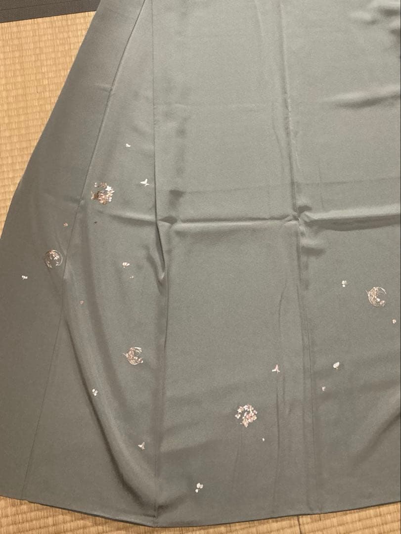 断捨離中様専用 着物 付下げ 花刺繍 - メルカリ