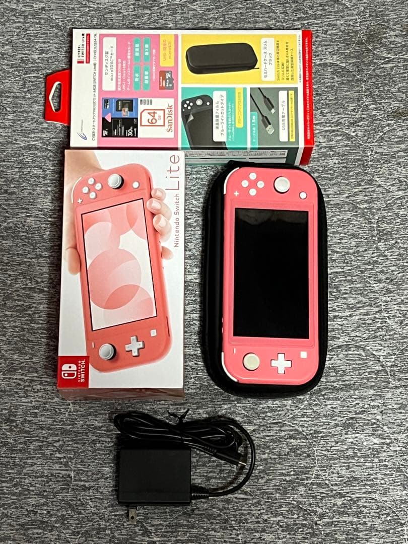 任天堂スイッチLITE ピンクNintendo Switch Lite ピンク 本体 カスタム