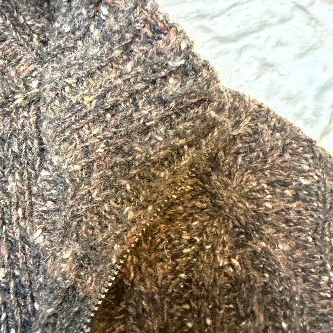 イタリア製 ポールスチュアート ハイネックセーター ブラウン系