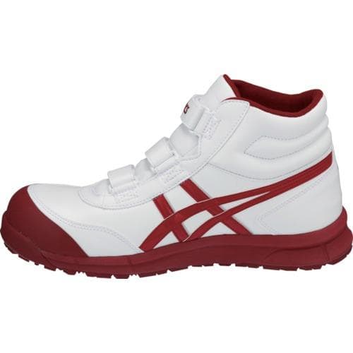 新品 アシックス ウィンジョブ CP302 ホワイト×バーガンディ 26.0cm