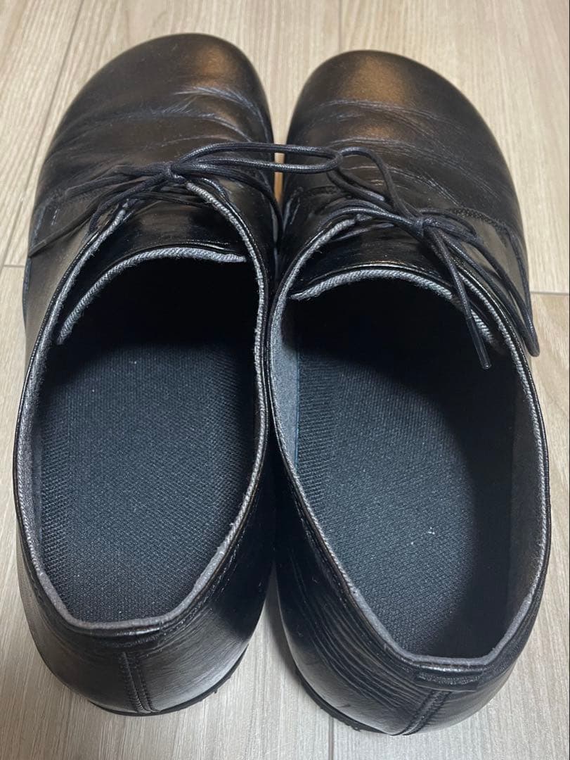 STRIDE ADDICT 27.5cm ブラックレザーシューズ