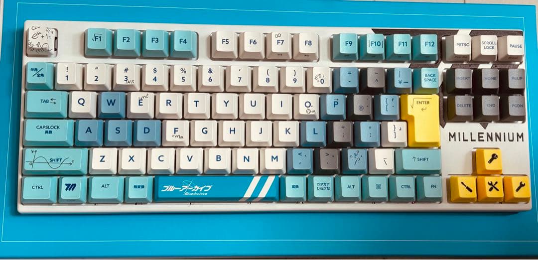 ふもコレ ふもっふ ブルアカ ブルーアーカイブ キーボード 日本語配列