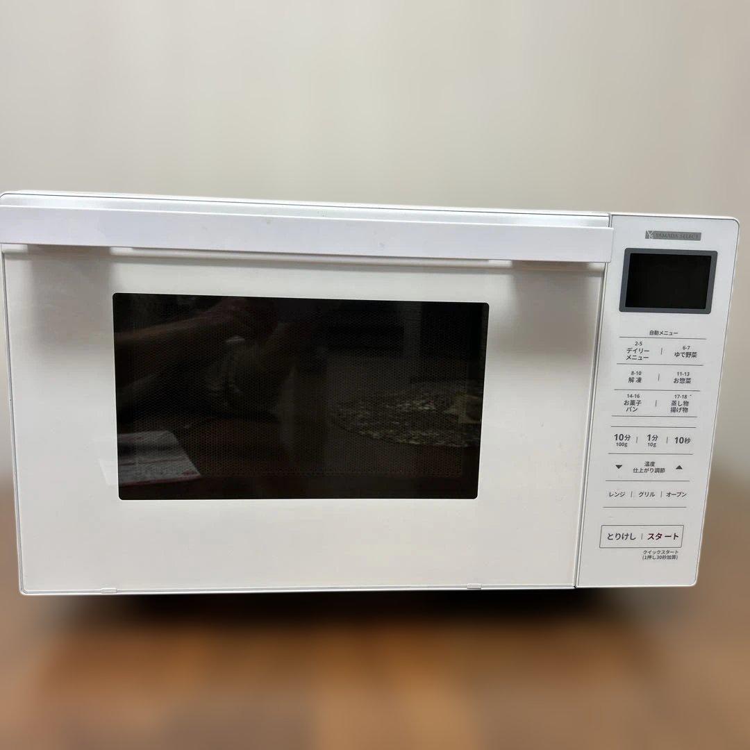美品 YAMADA ヤマダ オーブンレンジ YMW-WT18J1 2024年 - メルカリ