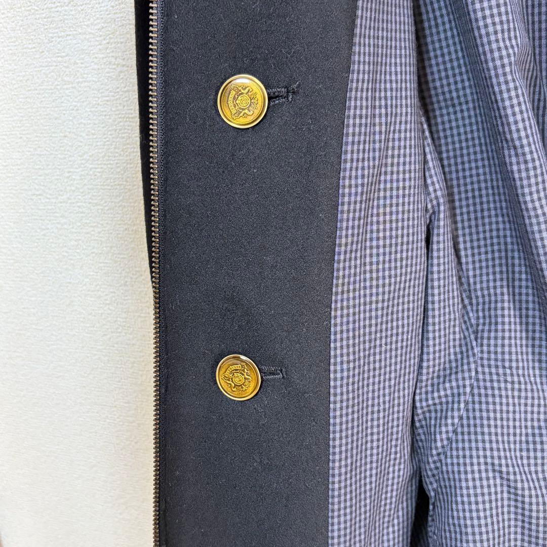 N-759 PPFM ナポレオンジャケット チェンジボタン メルトン Lサイズ