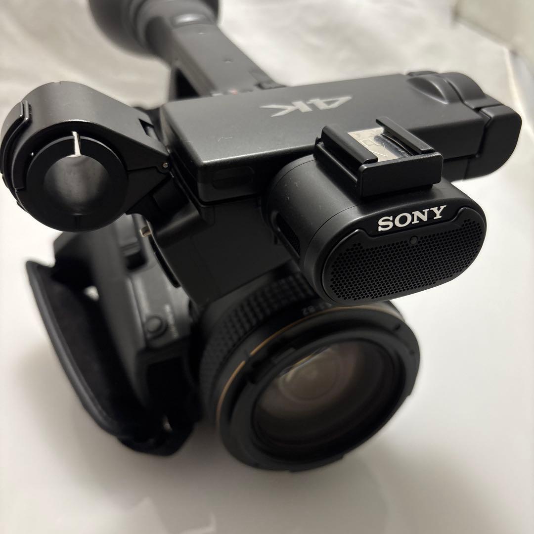 美品】SONY FDR-AX1 ハンディーカム4K ワイコン、マイク、ケース付
