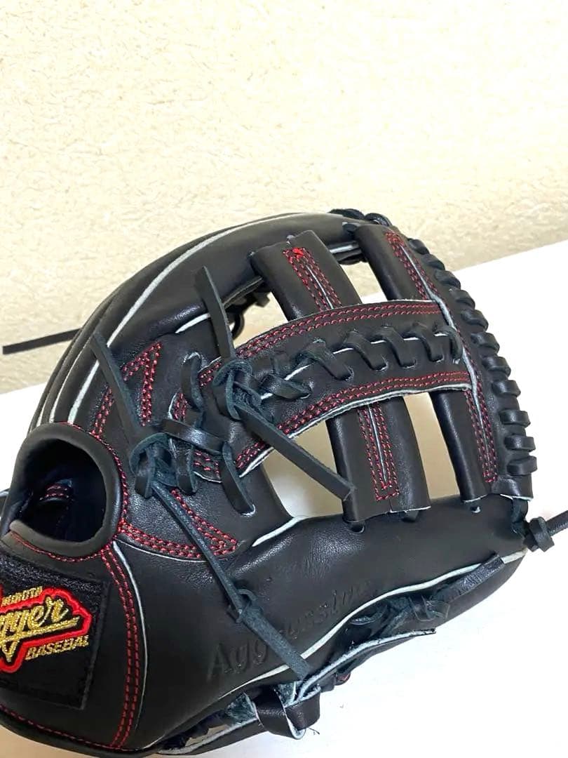 《新品未使用》久保田スラッガー軟式少年用グラブKSN-J2X ブラック