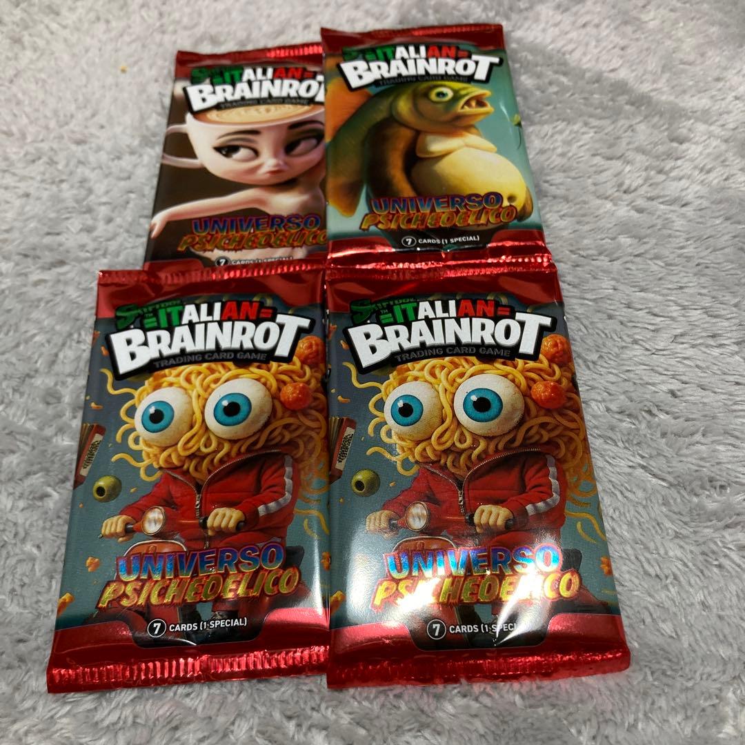 大阪万博 イタリアンブレインロットトレーディングカードパック 4