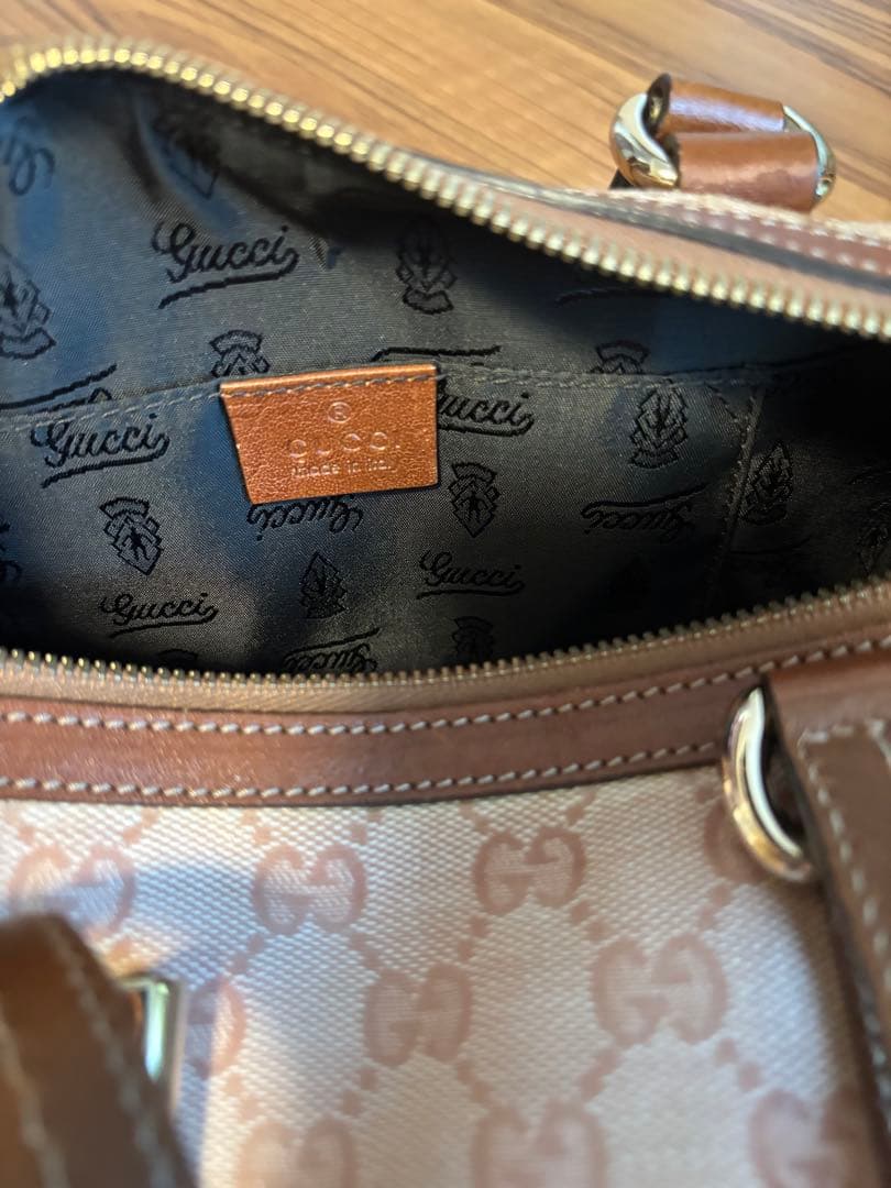 松木ホロみ様専用 グッチ GUCCI ミニボストンバッグ ピンク バッグ