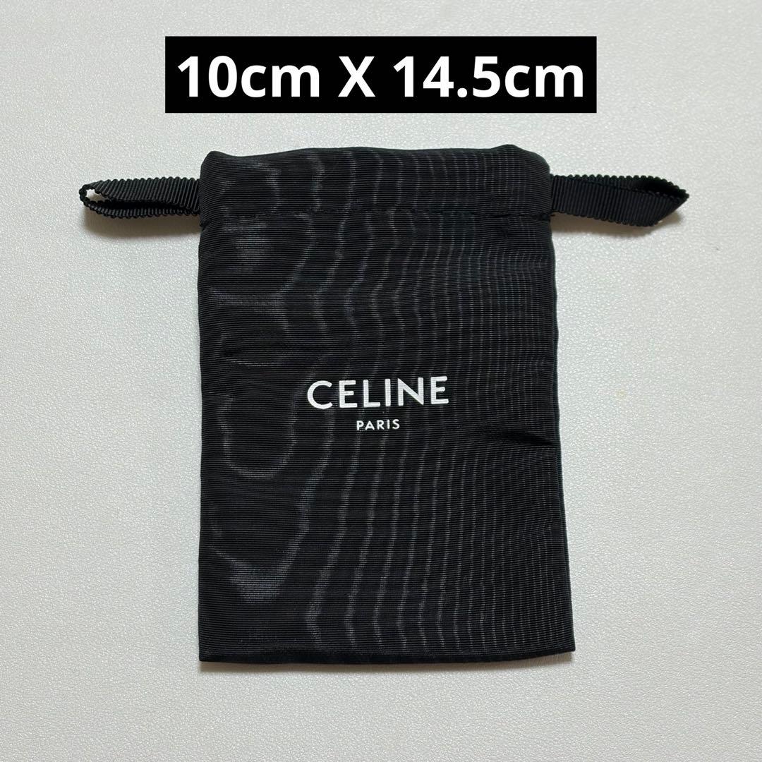 美品 セリーヌ 保存袋 巾着袋 アクセサリー入れ ミニサイズ ポーチ A