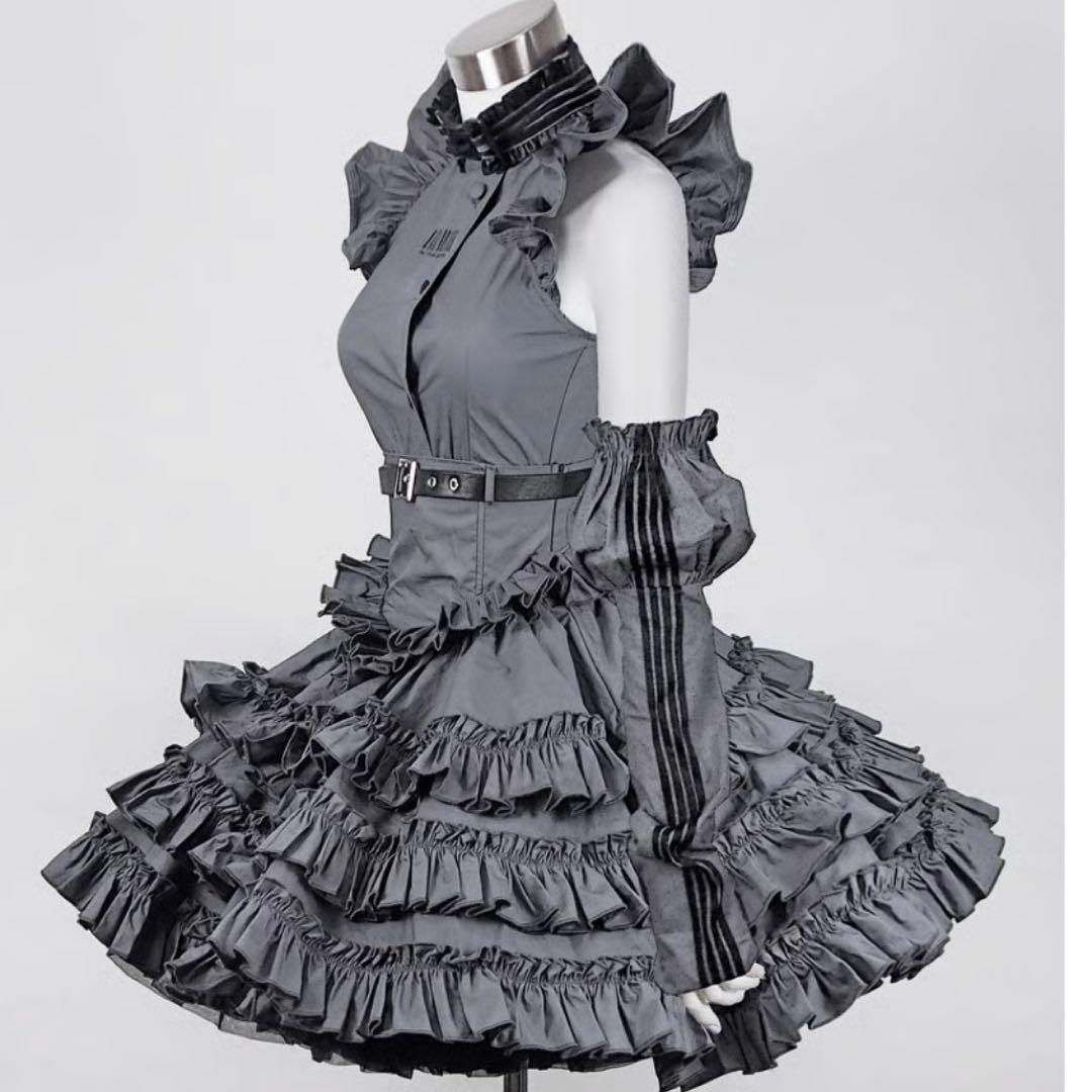 《人気完売品》HIDOLATRAL THEODOLジャージロリィタドレスセットM