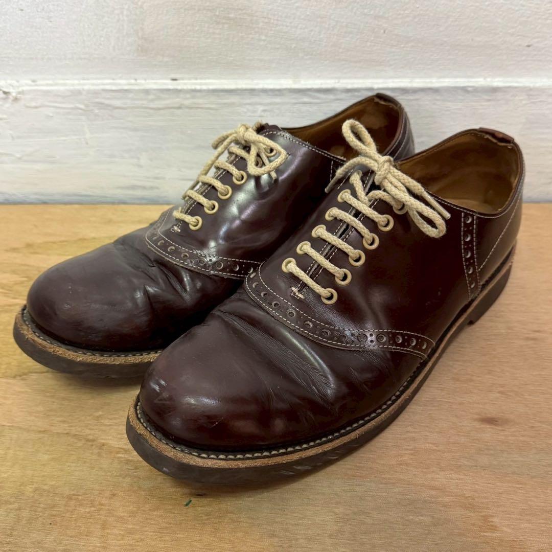 GLADHAND × REGAL SADDLE SHOES BROWN 27cm グラッドハンド×リーガル サドルシューズ GLAD HAND×REGAL SADDLE