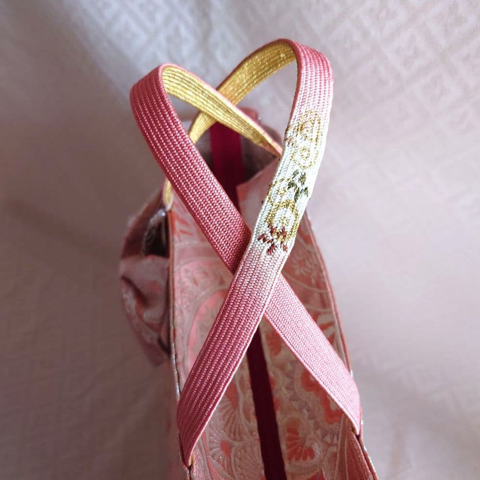 専用 正絹 袋帯 リメイクA4 蓋付き2点おまとめ