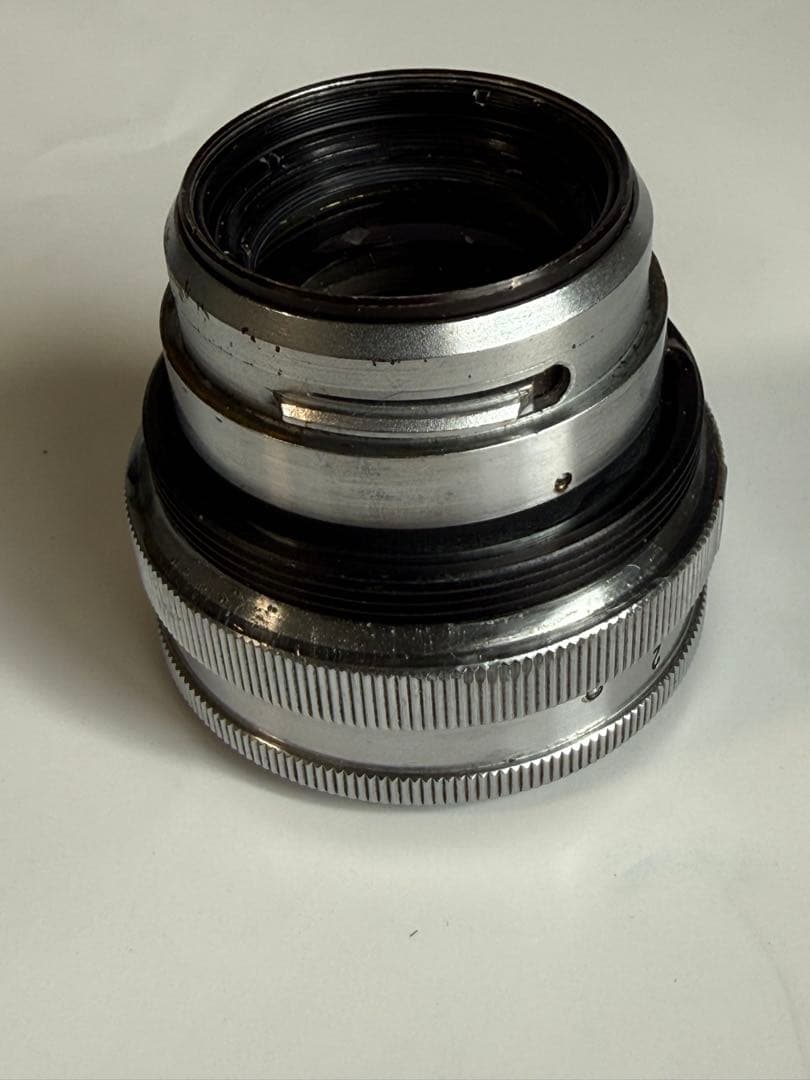 Carl Zeiss Jena Sonnar T 50mm f2 Eマウント改造