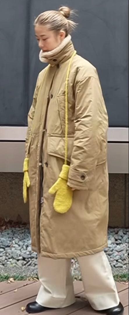 anuke Boacollar Padding Coat 38 - メルカリ