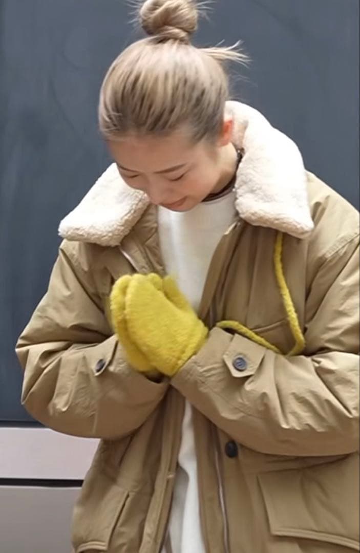 anuke Boacollar Padding Coat 38 - メルカリ