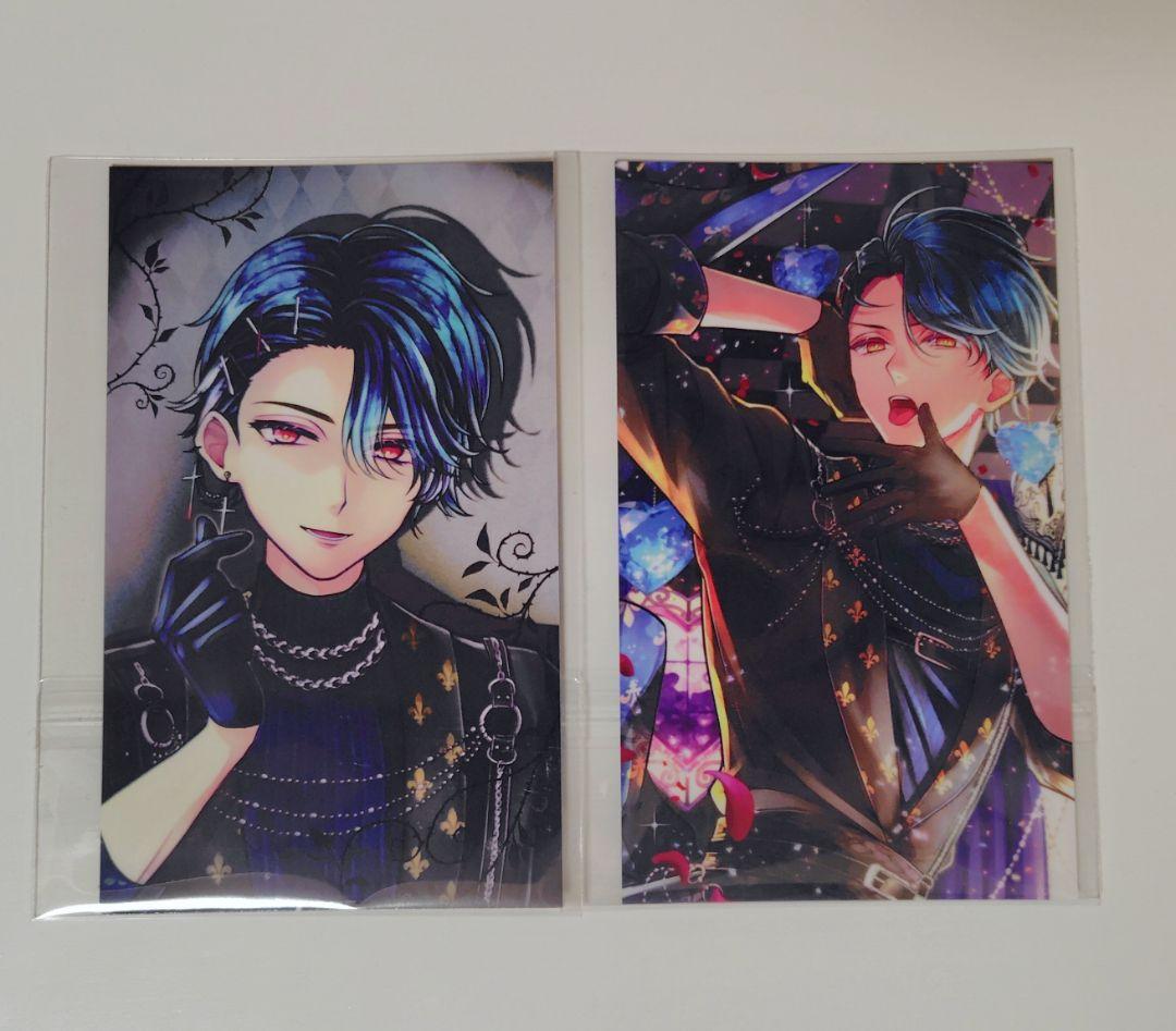 ハウレス2種セット】バレンタイントレカ風カード 悪魔執事と黒い猫