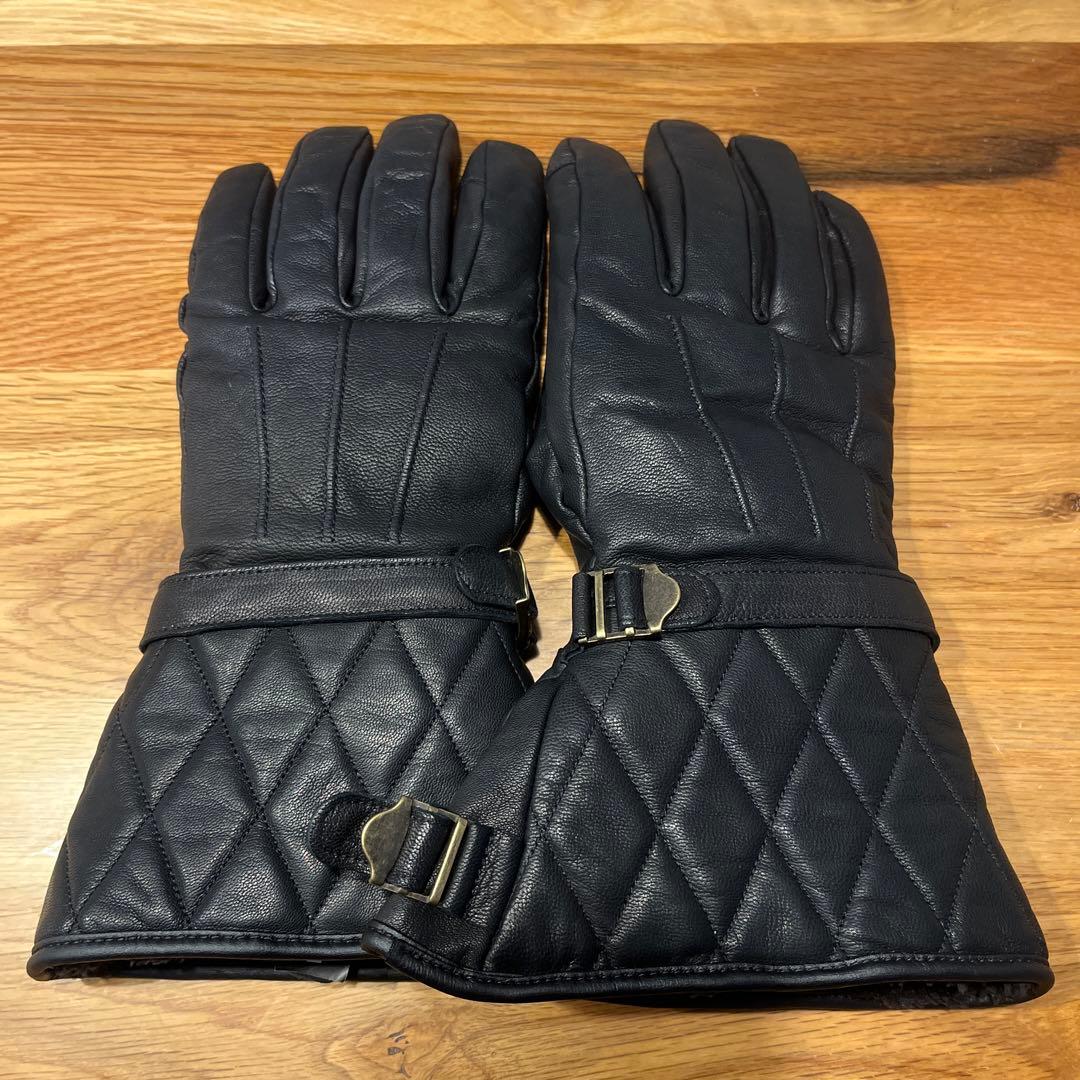 【美品】コミネ　EK-218 ネオレトロレザーヒートグローブ コミネ（Komine） EK-218 ネオレトロエレクトリックヒートグローブ 08