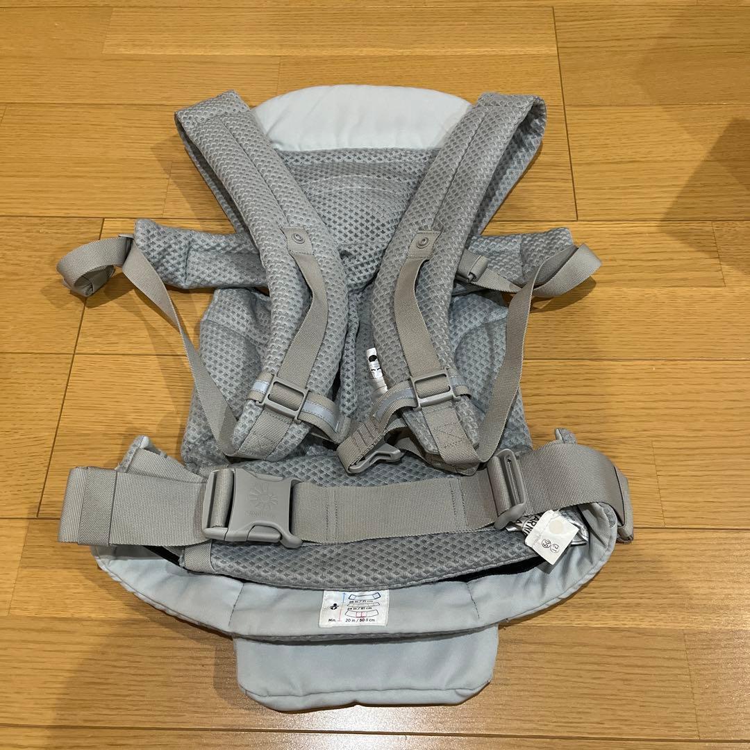 値下げ不可】エルゴベビー 抱っこ紐 オムニブリーズ パールグレー