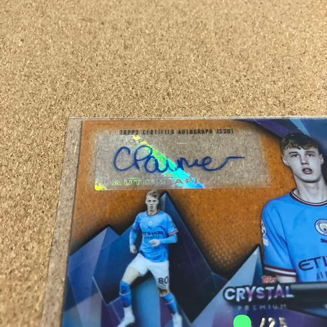 topps コール・パーマー 直筆サインCole Palmer UEFA - メルカリ
